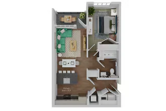 The Bungalow (Classic A1) 8306 8306 floor plan
